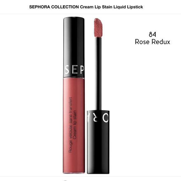 Sephora Makeup Sephora Collection Rose Redux 84 Cream Lip Stain Liquid Lipstick Poshmark